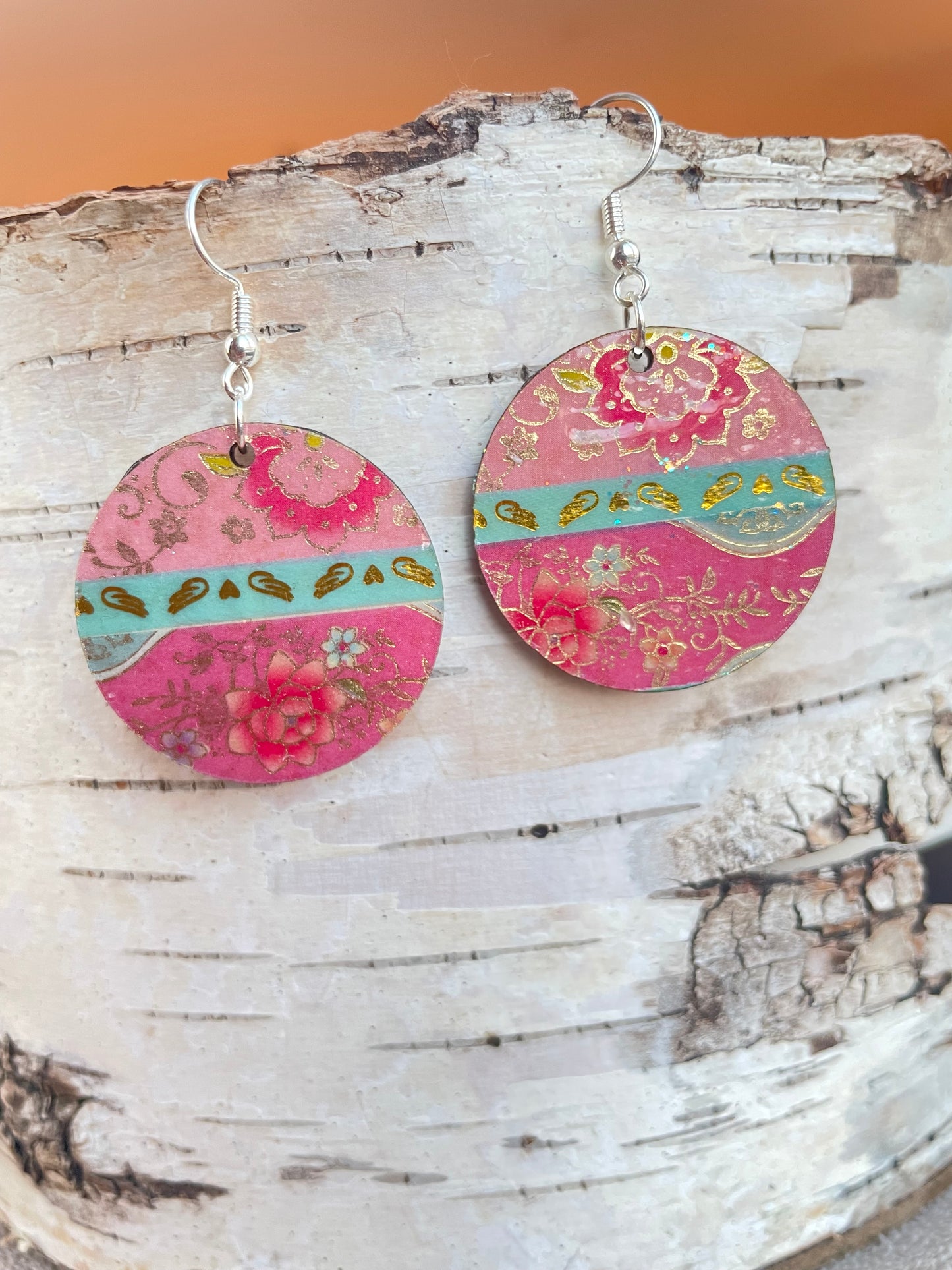 Washi Design Earrrings
