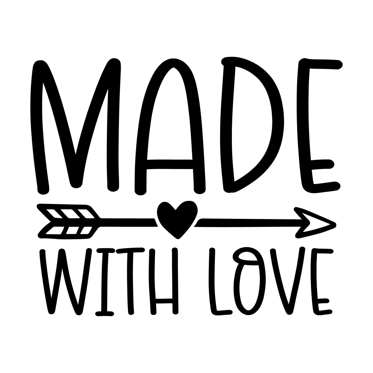 Handcrafted US Leather Tags (4 piece set) | Made with Love | Personalization Option