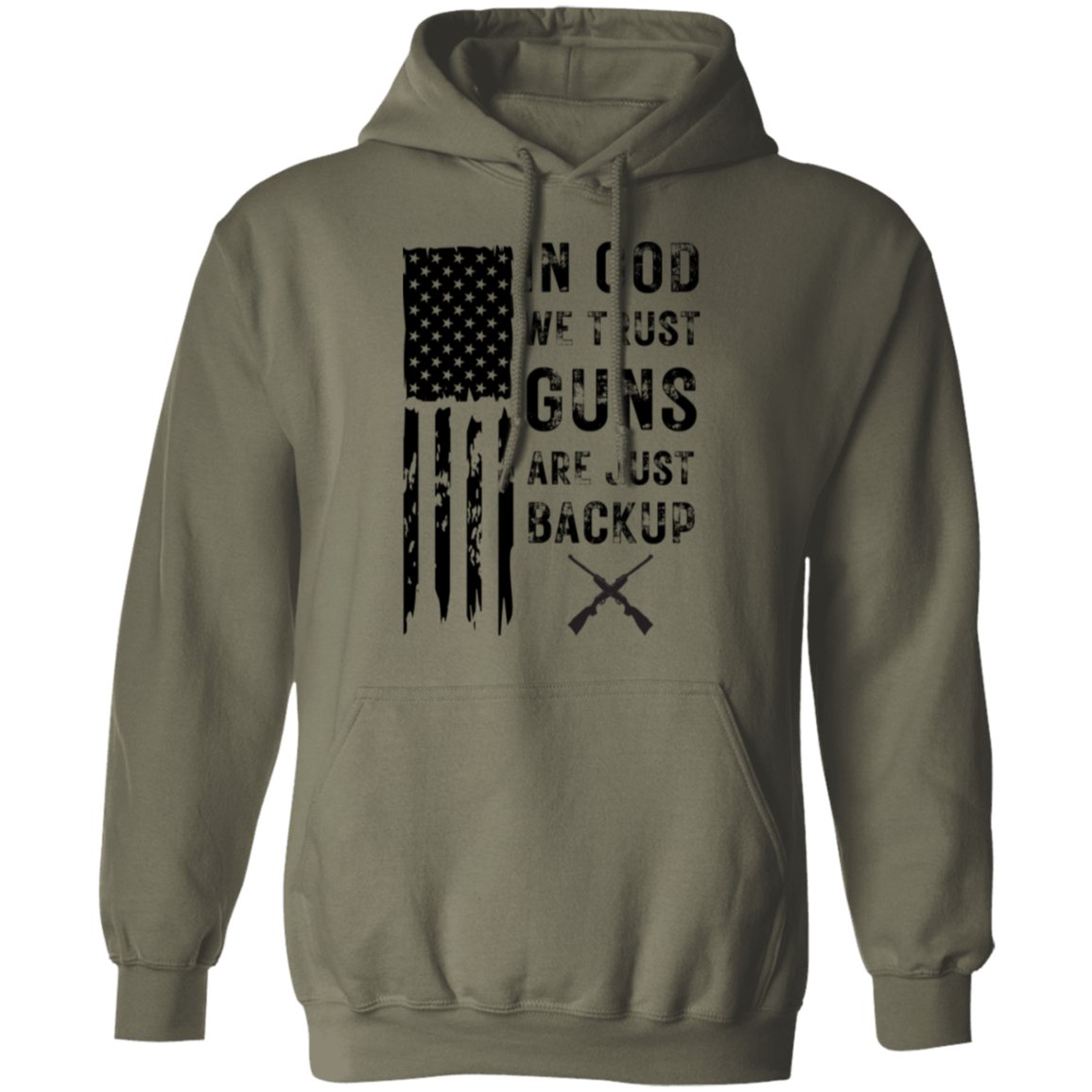 In God We Trust | Hoodie | Black Lettering