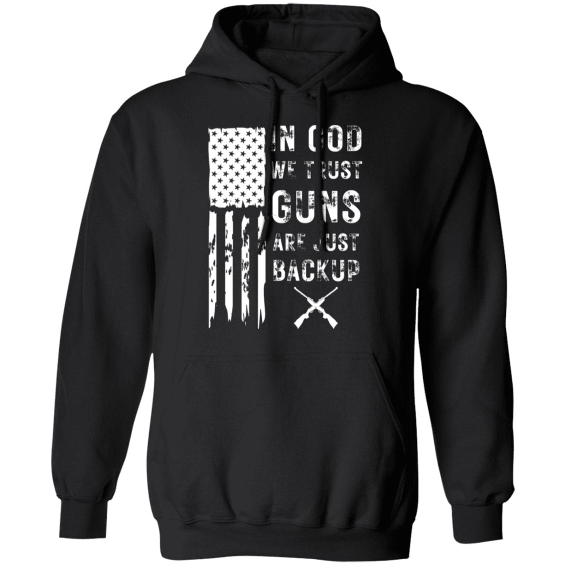 In God We Trust | Hoodie | White Lettering