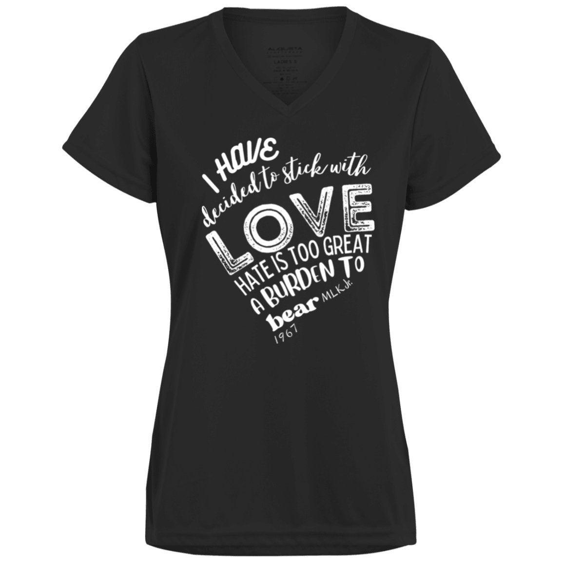 MLK I Have DECIDED | MOISTURE WICKING V - NECK