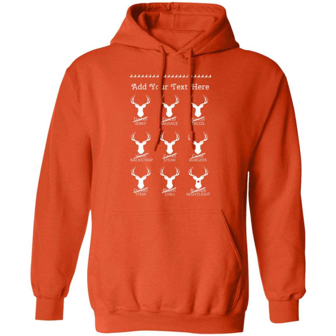 Personalized | Christmas Reindeer | Hoodie