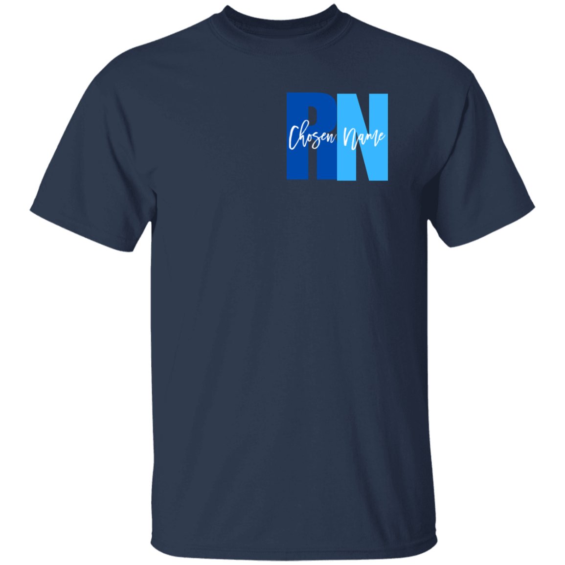Personalized RN T-Shirt
