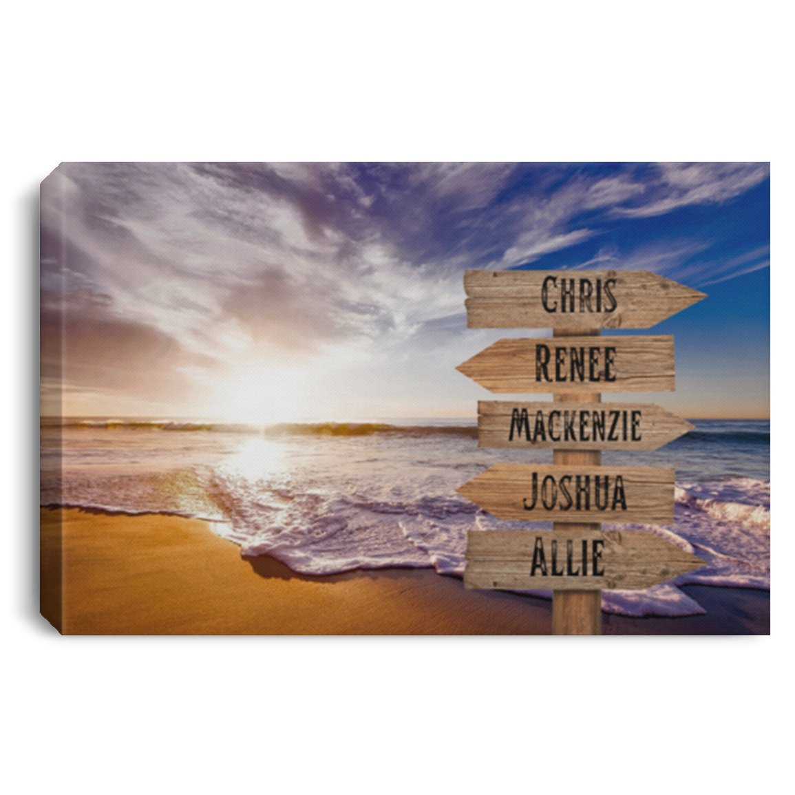 SUNSET ON THE OCEAN | MULTILPLE NAMES | CONTACT FOR PERSONALIZATION