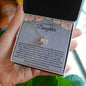To My Beautiful Daughter | I Am So Proud Of You (Love Knot Necklace)