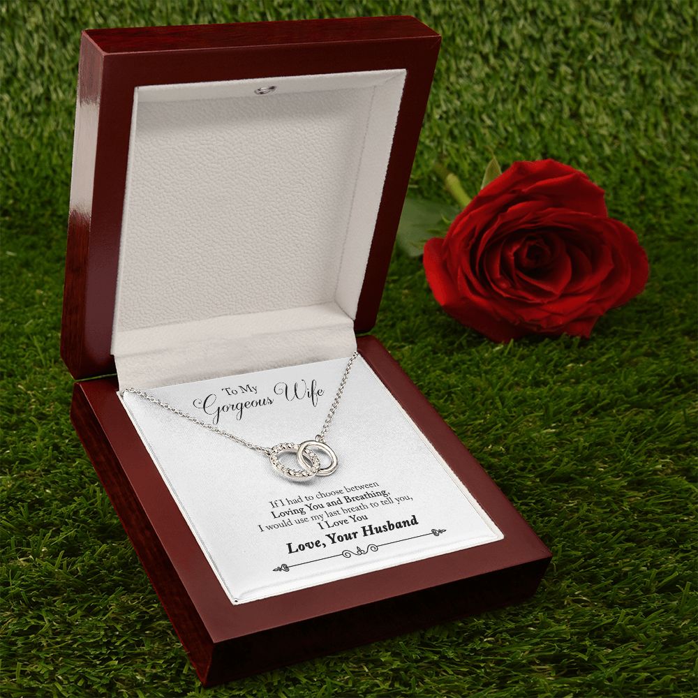 TO MY GORGEOUS WIFE | LAST BREATH | PERFECT PAIR NECKLACE