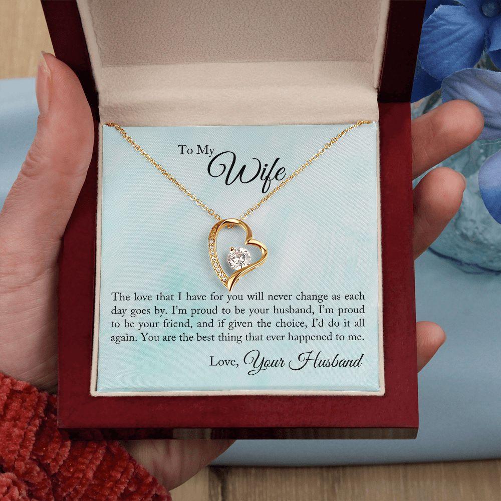 TO MY WIFE | YOU'RE THE BEST THING (FOREVER LOVE NECKLACE)