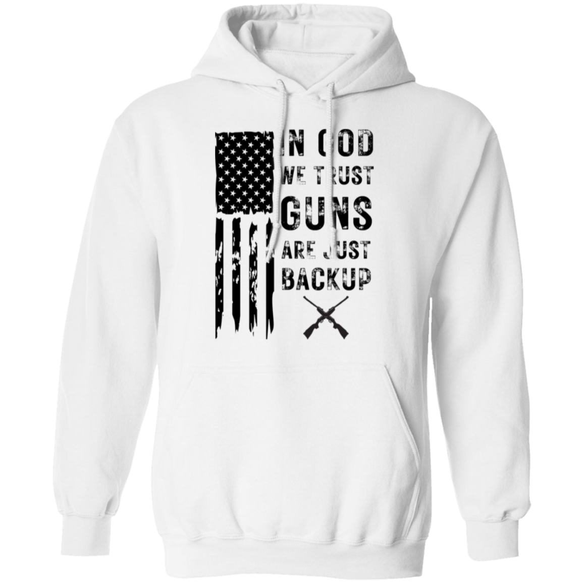 In God We Trust | Hoodie | Black Lettering