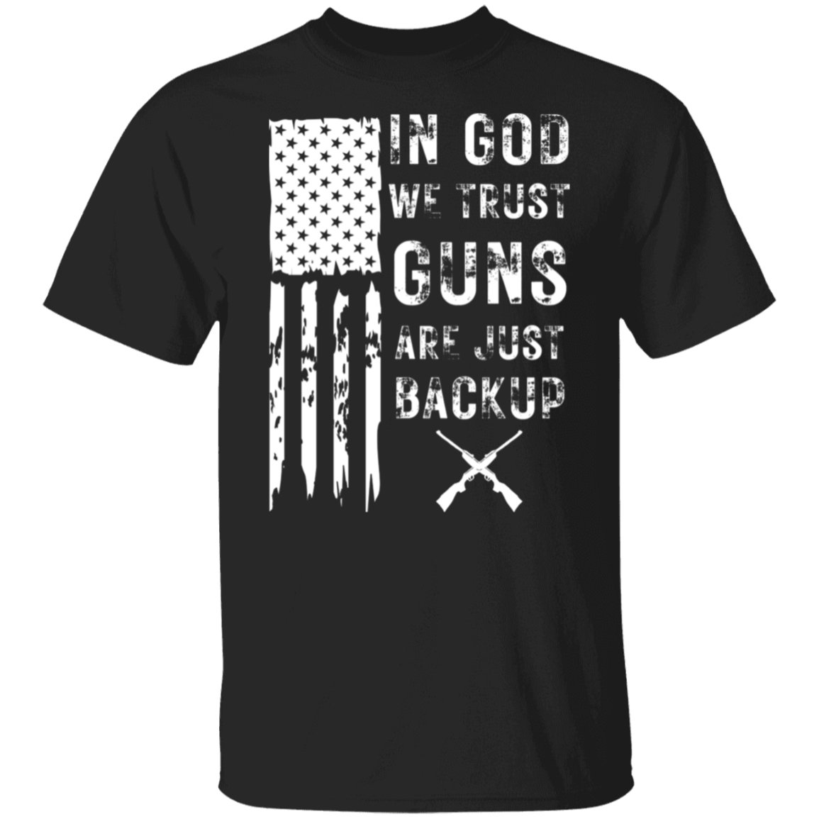 In God We Trust | T-Shirt | White Lettering