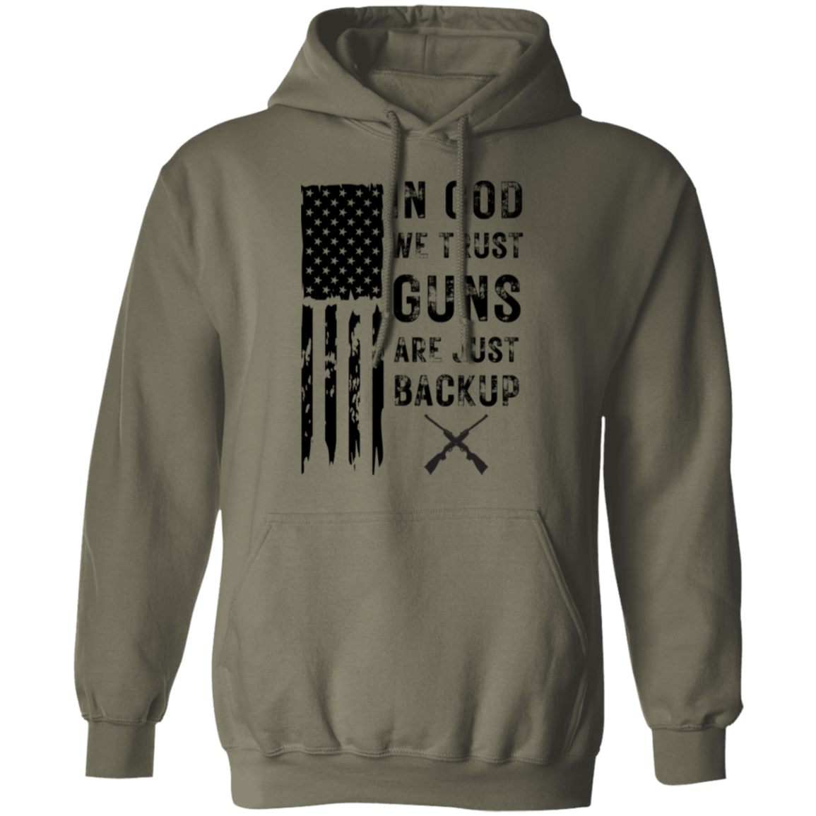 In God We Trust | Hoodie | Black Lettering