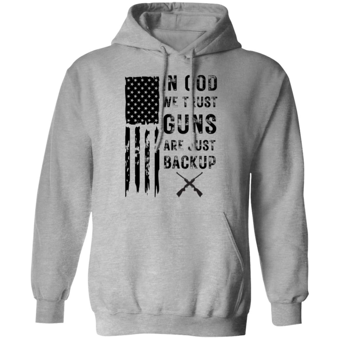 In God We Trust | Hoodie | Black Lettering