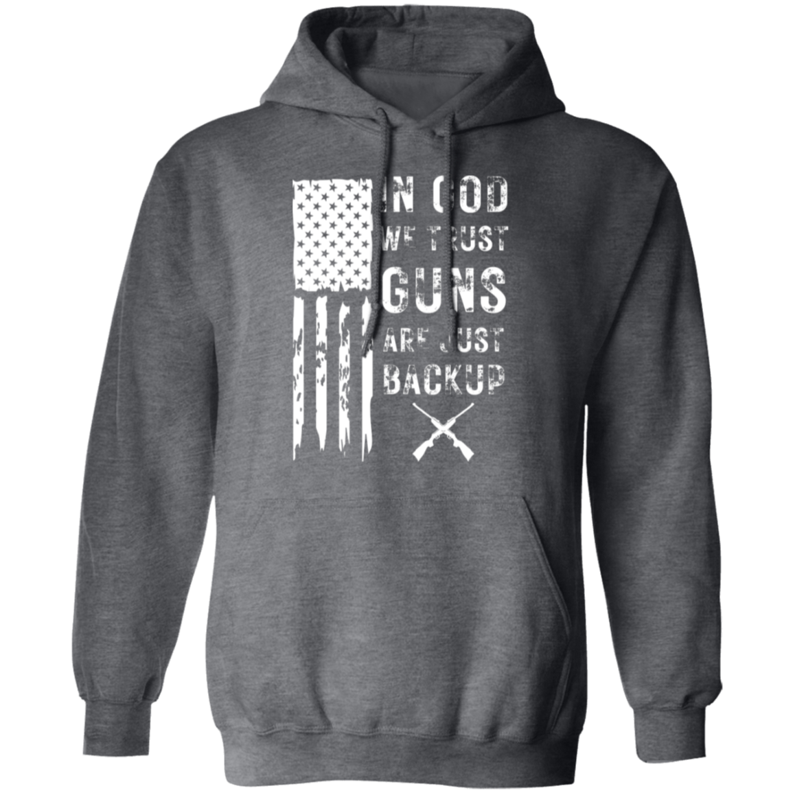 In God We Trust | Hoodie | White Lettering