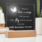 Memorial Acrylic Plaque | Personalized | Those We Love