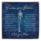 Birth Flower Necklace - If Moms Were Flowers