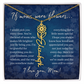 Birth Flower Necklace - If Moms Were Flowers