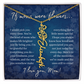Birth Flower Necklace - If Moms Were Flowers