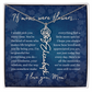 Birth Flower Necklace - If Moms Were Flowers
