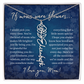 Birth Flower Necklace - If Moms Were Flowers