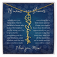 Birth Flower Necklace - If Moms Were Flowers
