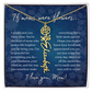 Birth Flower Necklace - If Moms Were Flowers