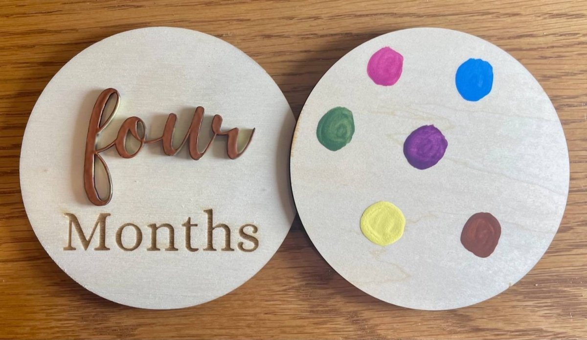 Baby Milestone Markers | 12 Months + Newborn + 1 Year