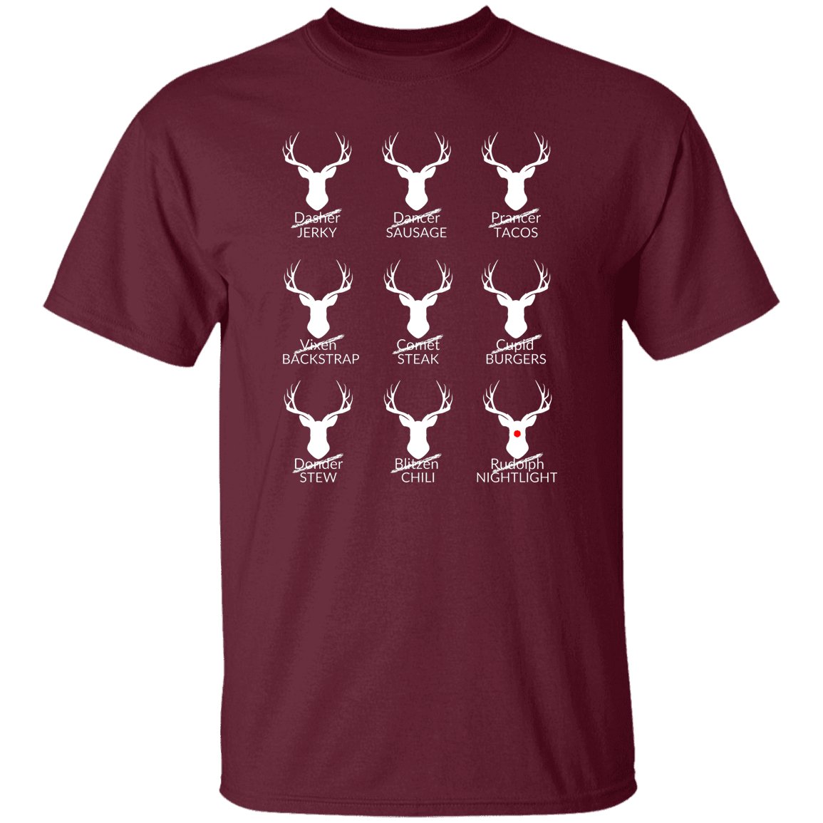 CHRISTMAS REINDEER HUNTER | 100% USA COTTON