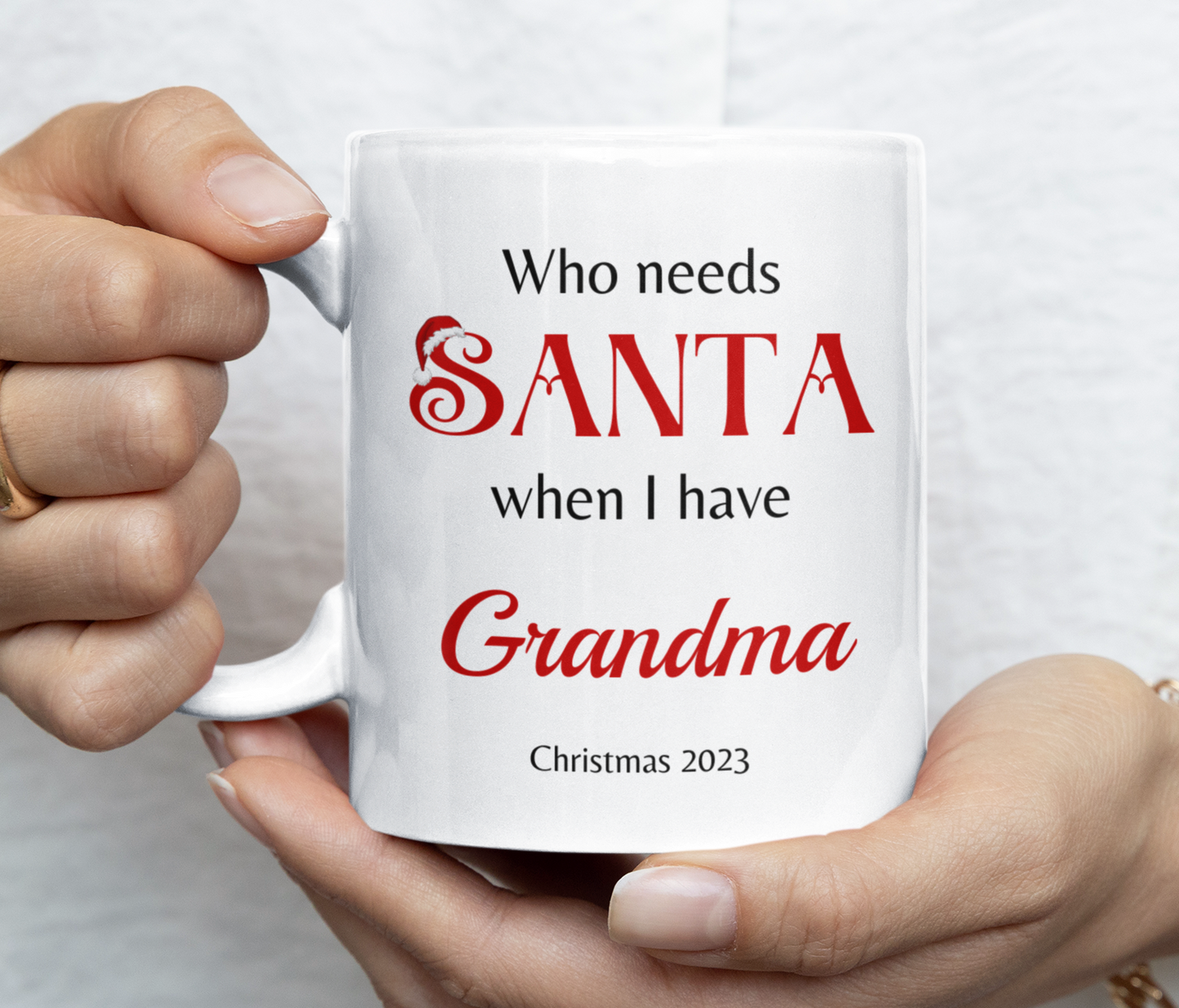 Personalized Mug | Who Needs Santa