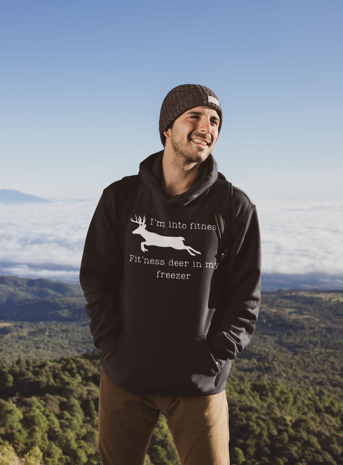 Fit'ness Deer Hoodie