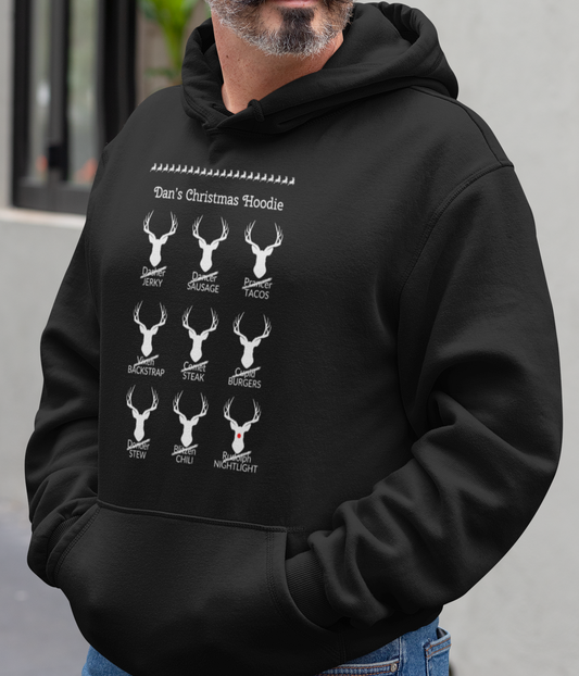 Personalized | Christmas Reindeer | Hoodie