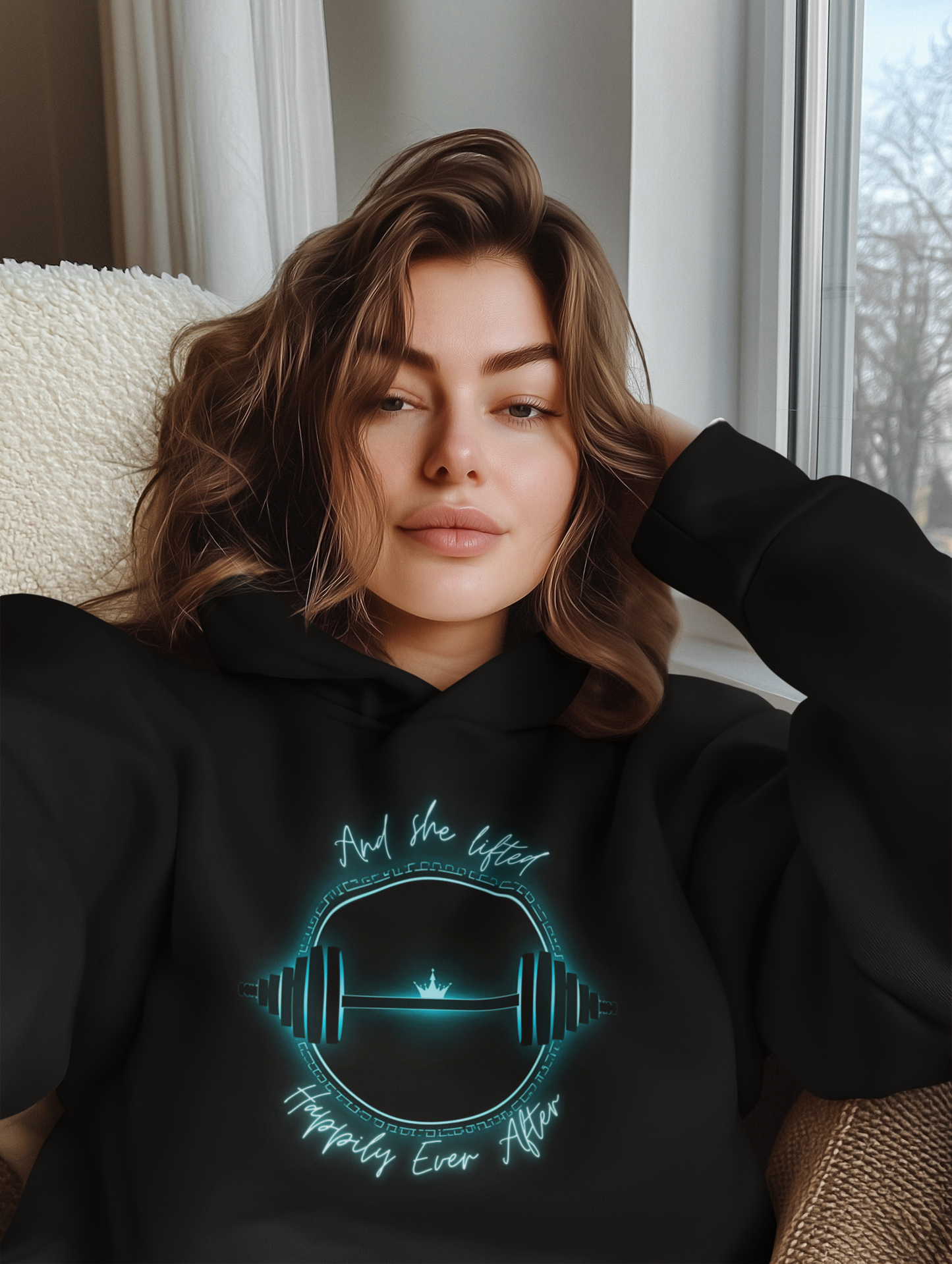 And She Lifted Hoodie