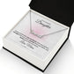 TO MY BEAUTIFUL DAUGHTER | PERSONALIZED NAME NECKLACE