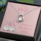 TO MY WIFE | I LOVE YOU LIKE GNOME OTHER | FOREVER LOVE NECKLACE