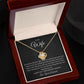 TO MY WIFE | YOU ARE WHAT I LIVE FOR | LOVE KNOT NECKLACE