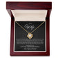 TO MY WIFE | YOU ARE WHAT I LIVE FOR | LOVE KNOT NECKLACE