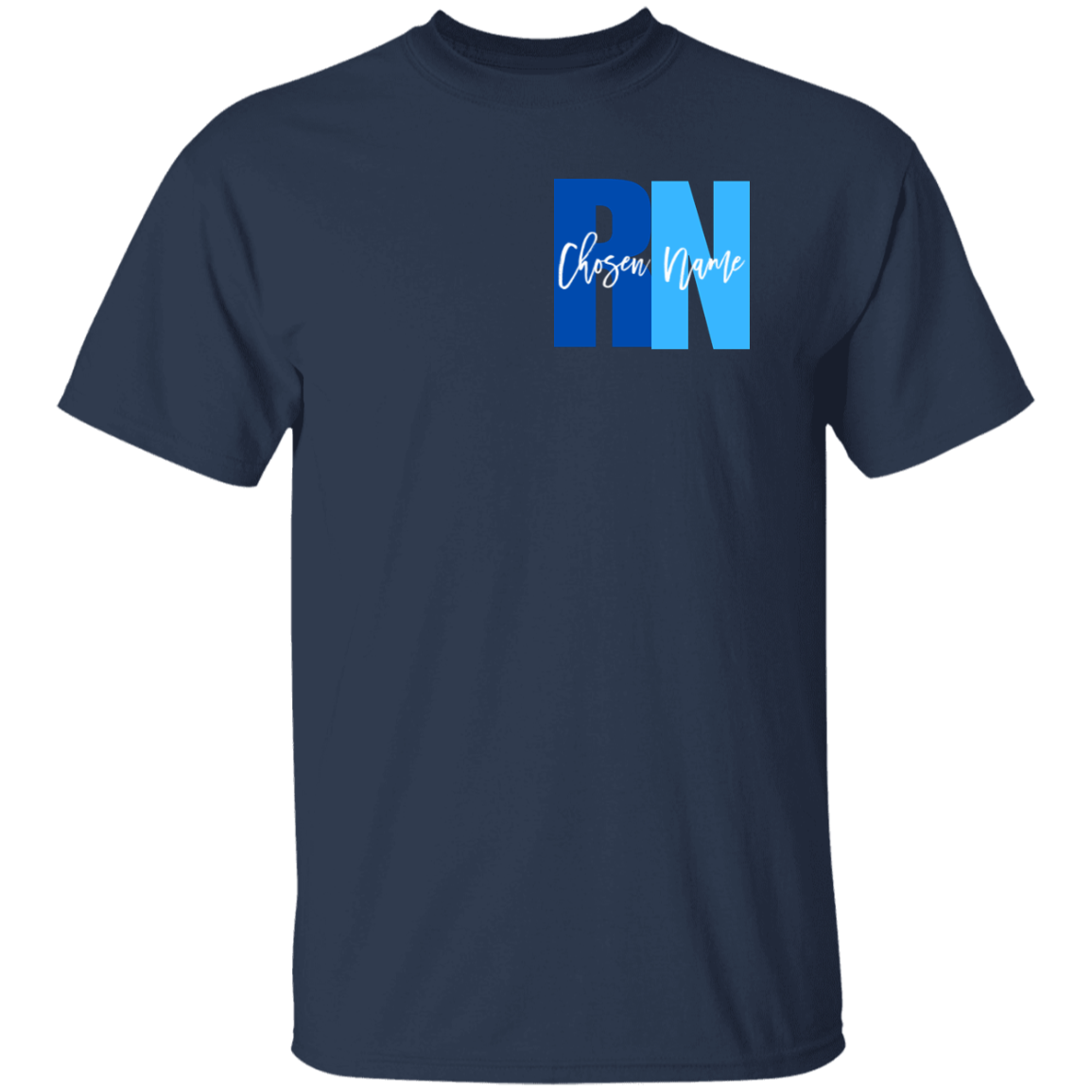 Personalized RN T-Shirt