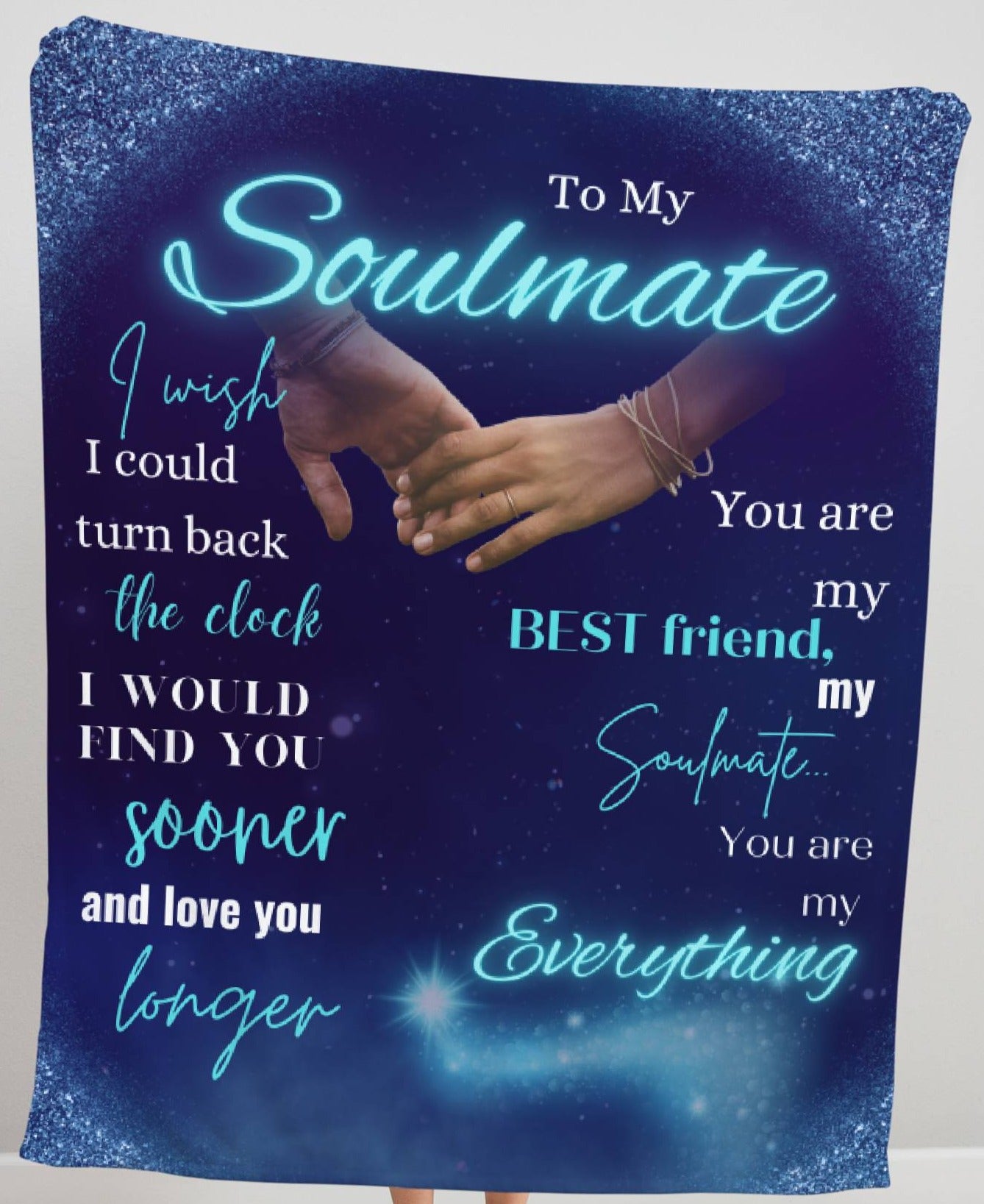 Soulmate Blanket | Premium Sherpa 50x60