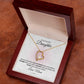 TO MY BEAUTIFUL DAUGHTER | ALWAYS REMEMBER (FOREVER LOVE NECKLACE) - Sparkality Gifts