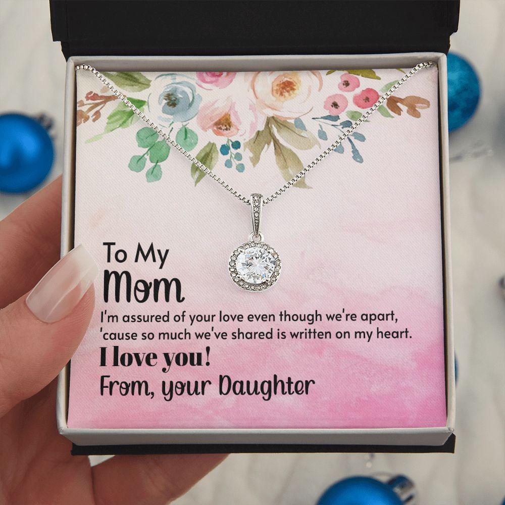 TO MY MOM | WRITTEN ON MY HEART (ETERNAL HOPE NECKLACE) - Sparkality Gifts