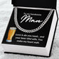 TO MY HANDSOME MAN | LOVE IS ALE YOU NEED | CUBAN LINK CHAIN - Sparkality Gifts