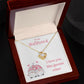 TO MY GIRLFRIEND | I LOV YOU LIKE GNOME OTHER | LOVE KNOT NECKLACE - Sparkality Gifts